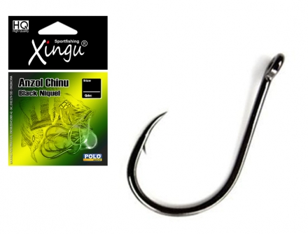Anzol chinu black n°4 cartela c/10