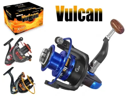Molinete Vulcan carretel aluminio 7000 3BB