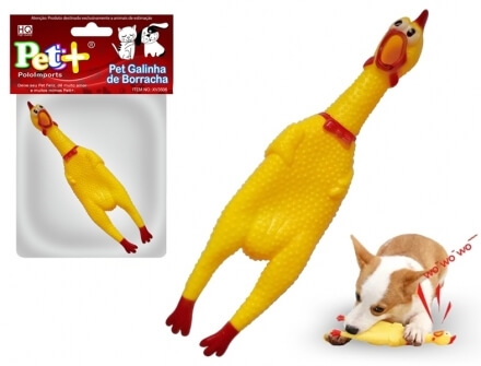  PET GALINHA DE BORRACHA XV3506-