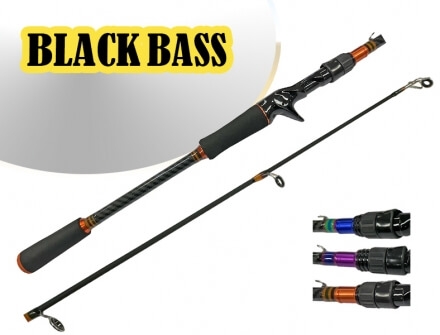 Vara Black Bass 1,80 mts - Carretilha