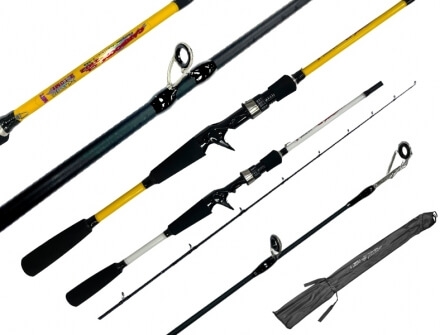 Vara Carboom 1,65mts - 2p - Carretilha