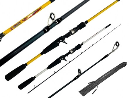 Vara Carboom 2,10mts - 2p - Carretilha